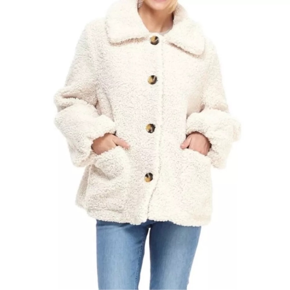 Gal Meets Glam Collection Willa Teddy Bear Coat